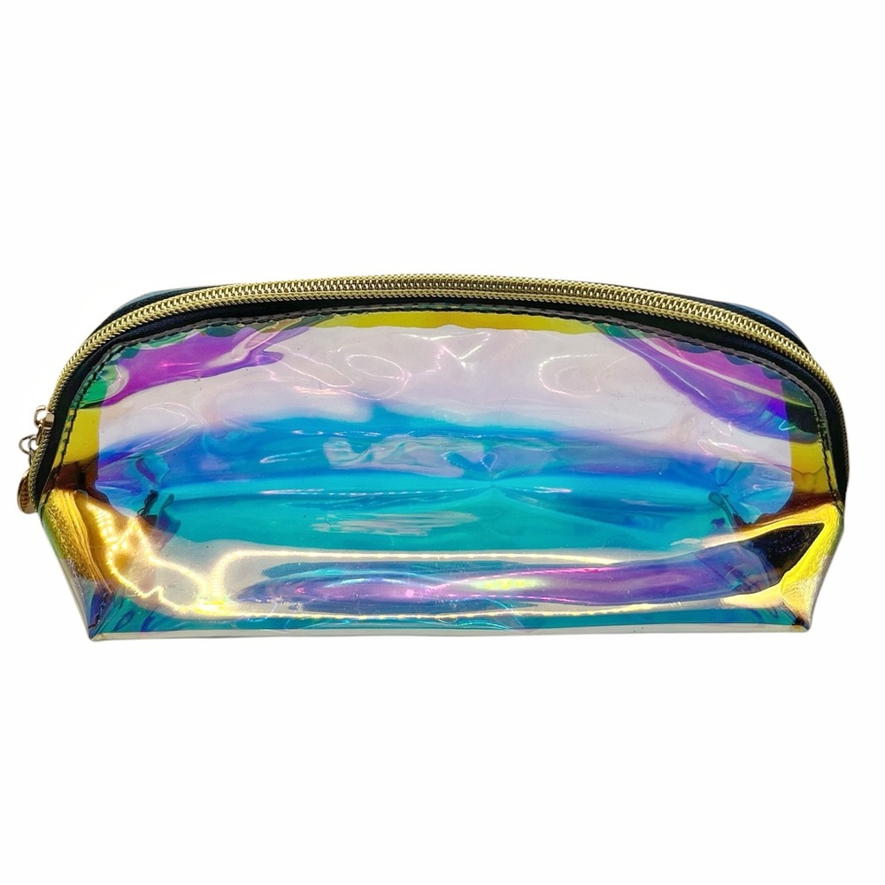 💥 3/$15 🆕 Shiseido Iridescent Clear Cosmetic Bag